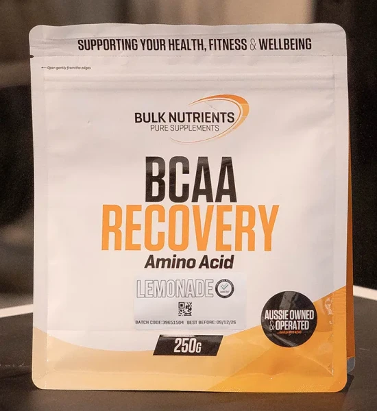 Bulk Nutrients' BCAA Recovery have countless studies showing benefits in reducing muscle soreness