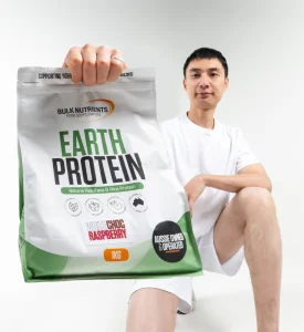Bulk Nutrients Earth Protein White Choc Raspberry