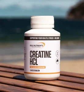 Creatine HCL Capsules deliver pure Creatine Hydrochloride in a convenient, easy-to-take format for precise daily use.