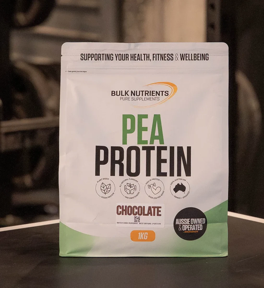 Bulk Nutrients' Pea Protein Isolate Powder offers a great plant based option for those after a dairy alternative