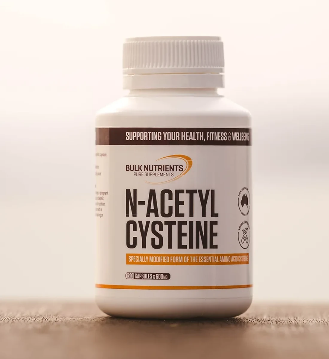 Bulk Nutrients' N-Acetyl Cysteine (NAC) Capsules