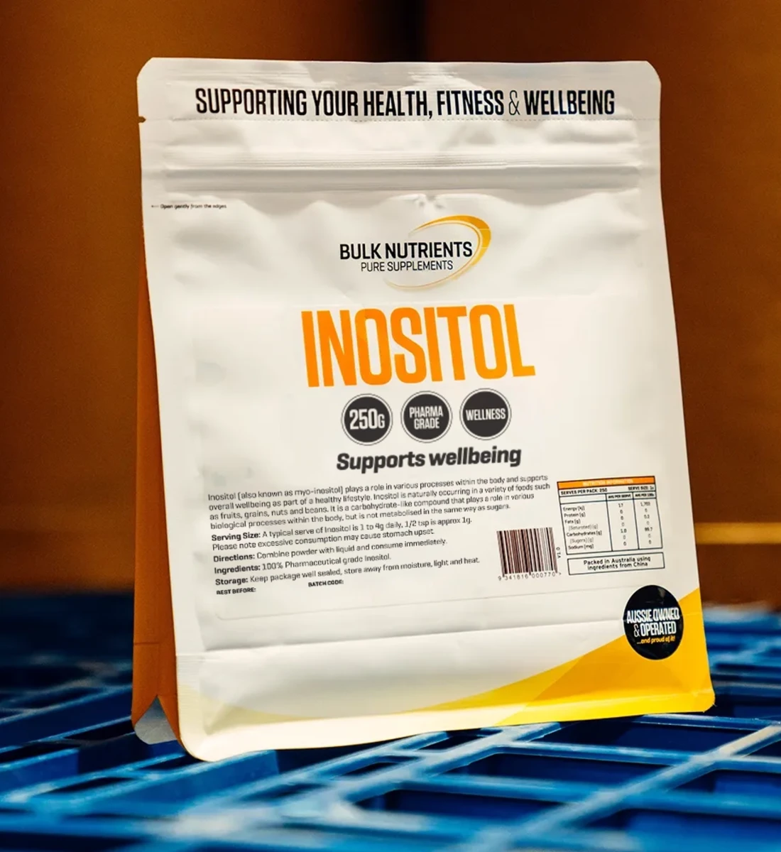 Bulk Nutrients Inositol supports wellbeing