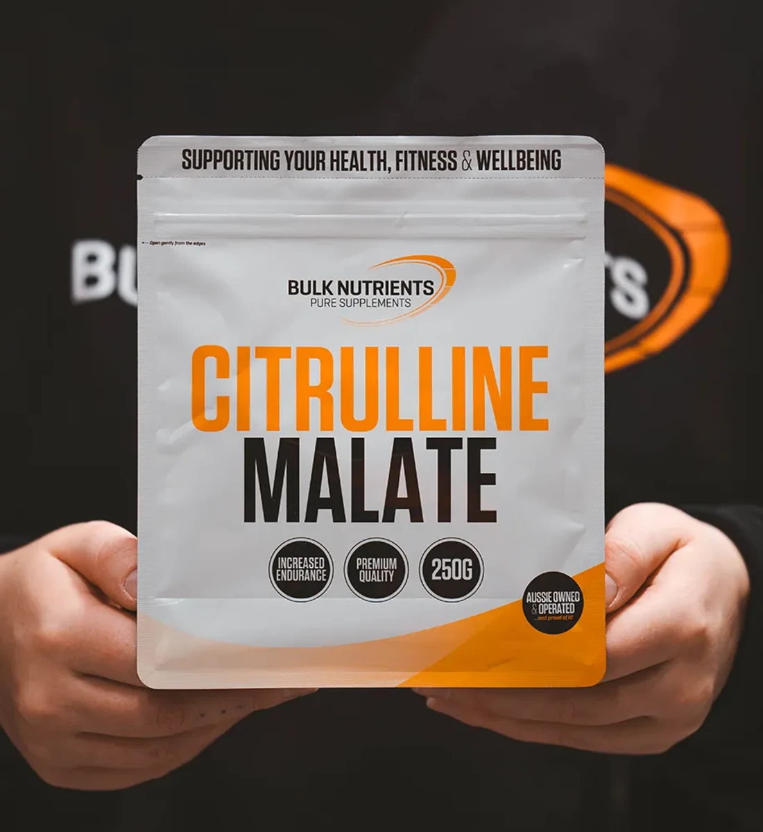 Bulk Nutrients' Citrulline Malate Powder is lactose free and does not contain any gluten in the raw ingredients