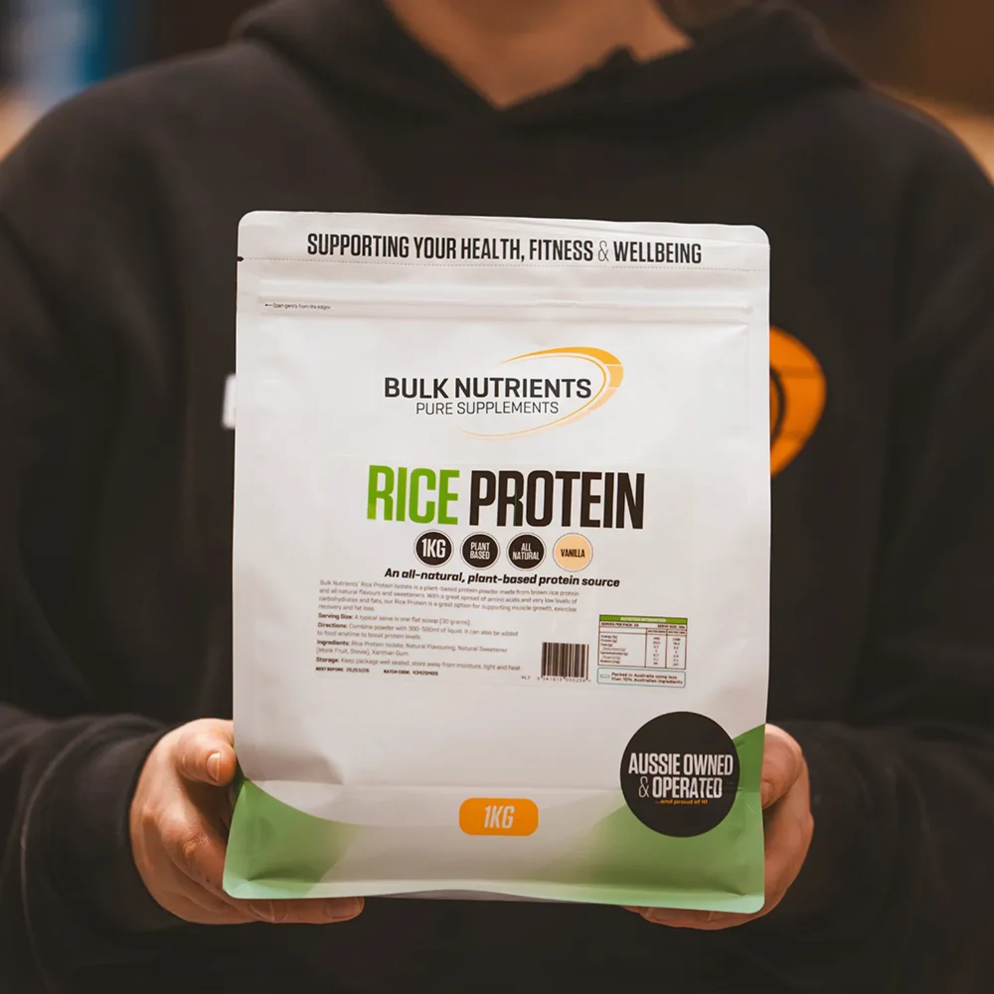 Bulk Nutrients' Organic Brown Rice Protein Isolate offers a great spread of amino acids compared to other vegan-friendly plant-based protein powders on the market.