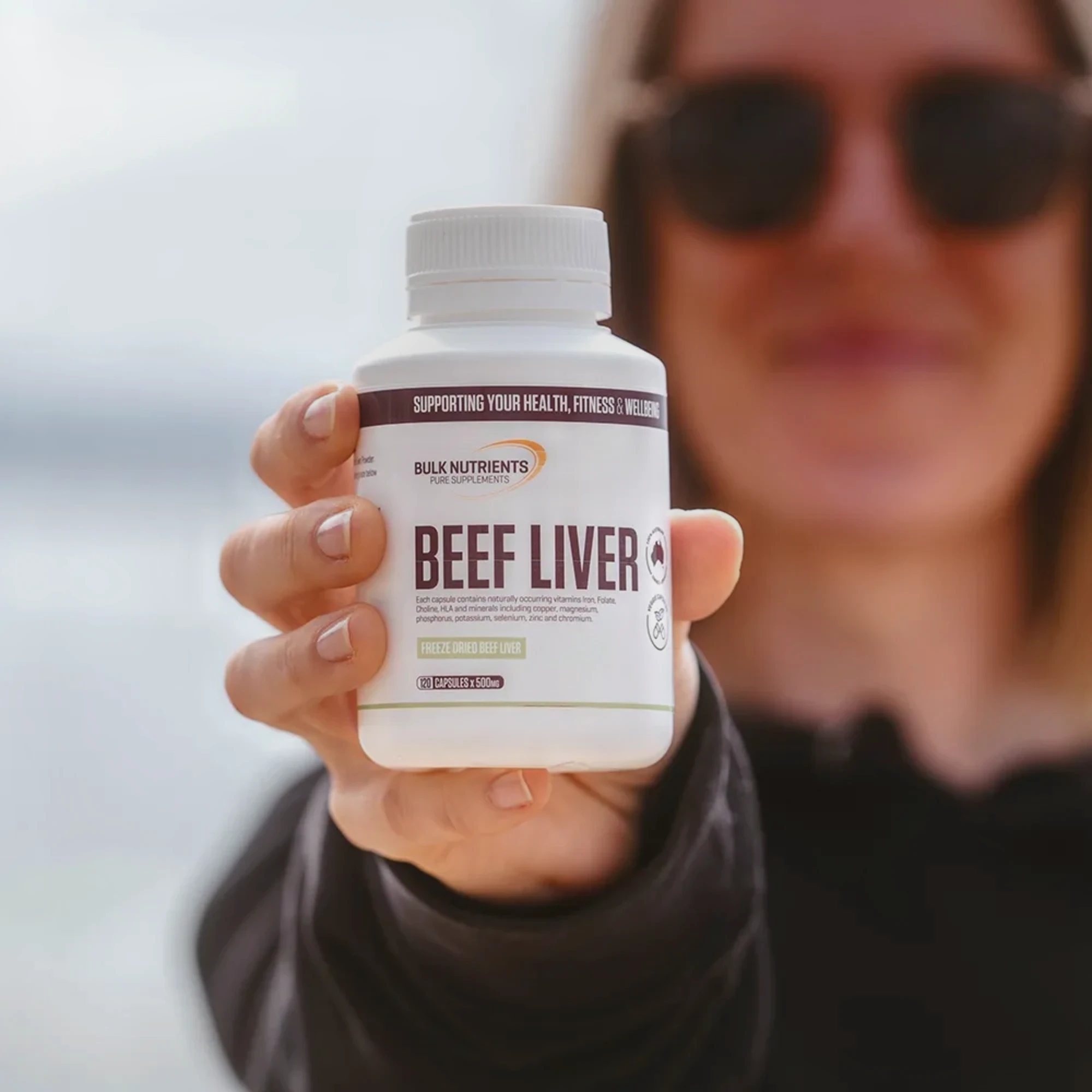 Bulk Nutrients Beef Liver Capsules