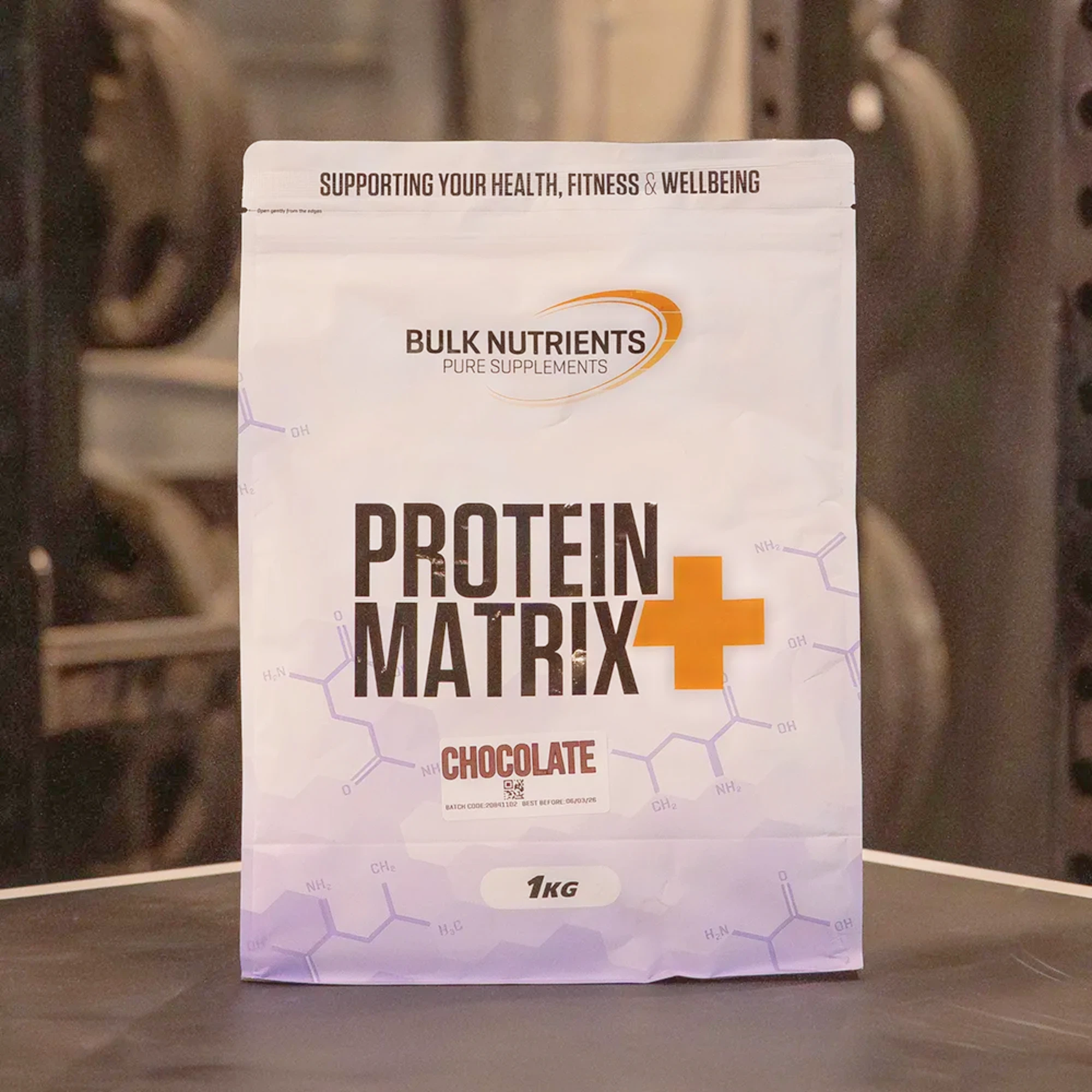 Bulk Nutrients' Protein Matrix+ exceptionally creamy and easily digested high quality protein blend