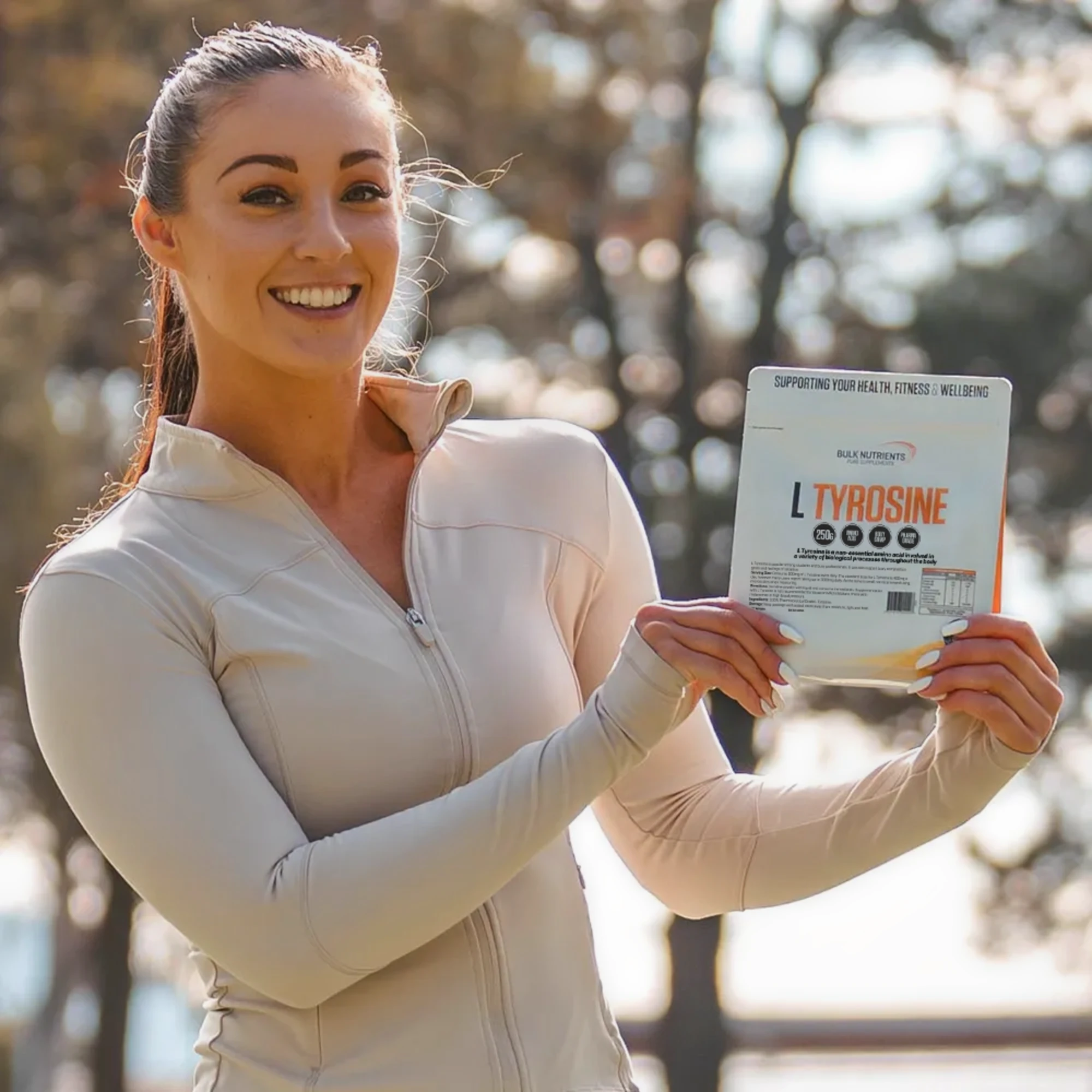 L Tyrosine is a non-essential amino acid found naturally in the body and in a variety of protein-rich foods.