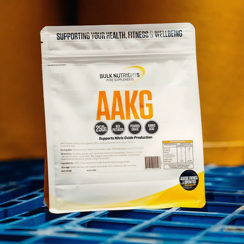 Arginine Alphaketoglutarate (AAKG) combines the amino acid L-Arginine with Alpha-Ketoglutarate (AKG) to create one of the most widely recognised ingredients in sports nutrition.