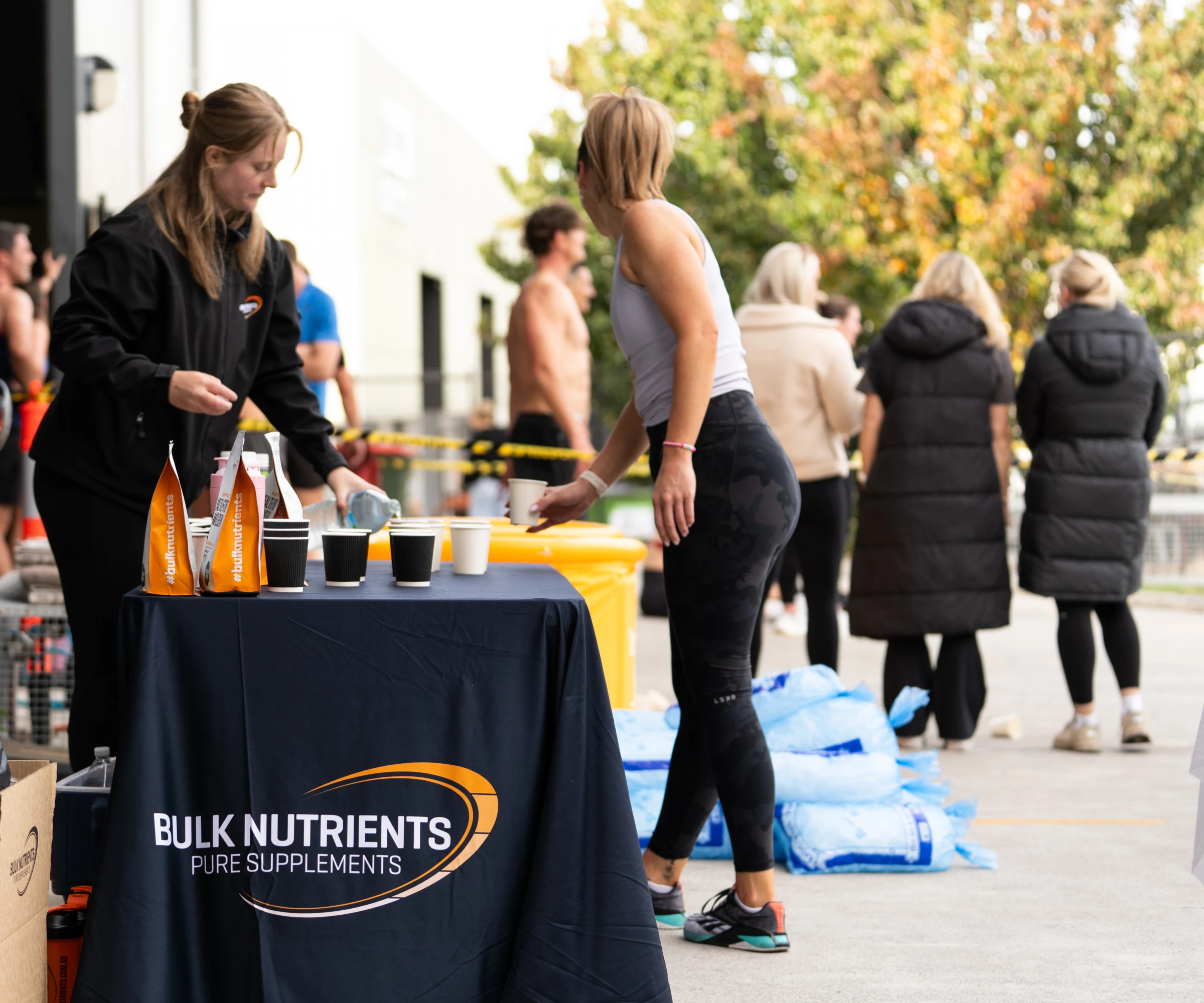 Bulk Nutrients table with Hydration Salts, Electrolyte Plus and SportsFuel 101 to try