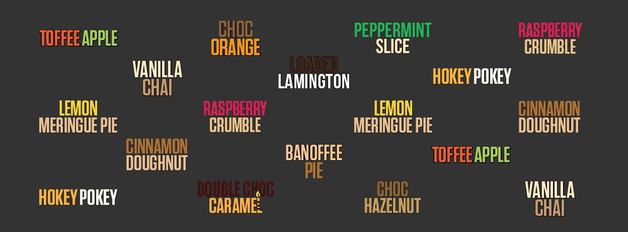 Limited Edition Flavours