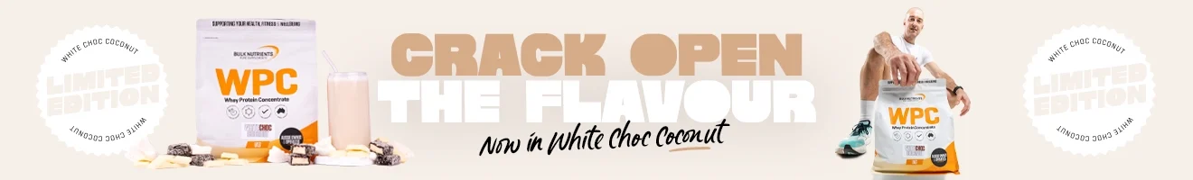 WPC - Limited Edition White Choc Coconut - Crack open the flavour