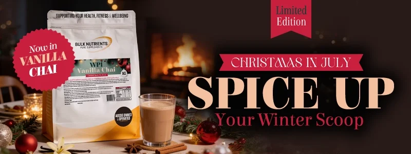 WPI - Spice up your winter scoop - limited edition Vanilla Chai