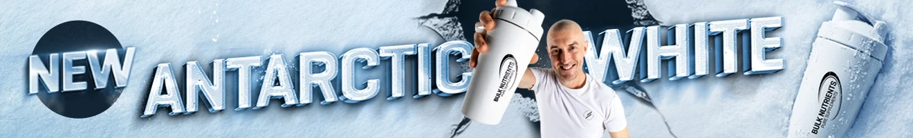 New Antarctic White Stainless Steel Shaker