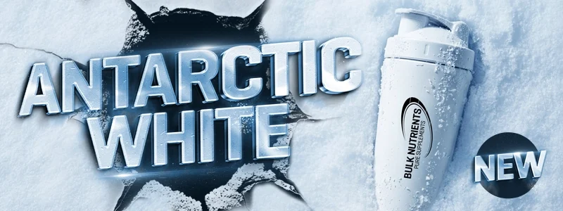 New Antarctic White Stainless Steel Shaker