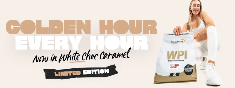 WPI - Limited Edition White Choc Caramel - Golden hour every hour