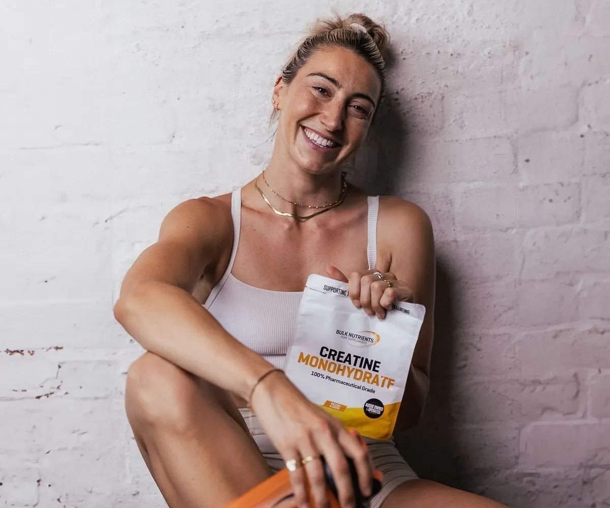 Nicola Macbeth with Creatine Monohydrate