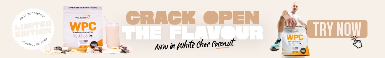 Limited Edition White Choc Coconut - WPC - Crack open the flavour - Try Now!