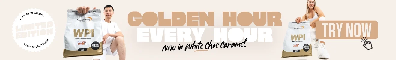Limited Edition White Choc Caramel - WPI - Golden Hour Every Hour - Try Now!