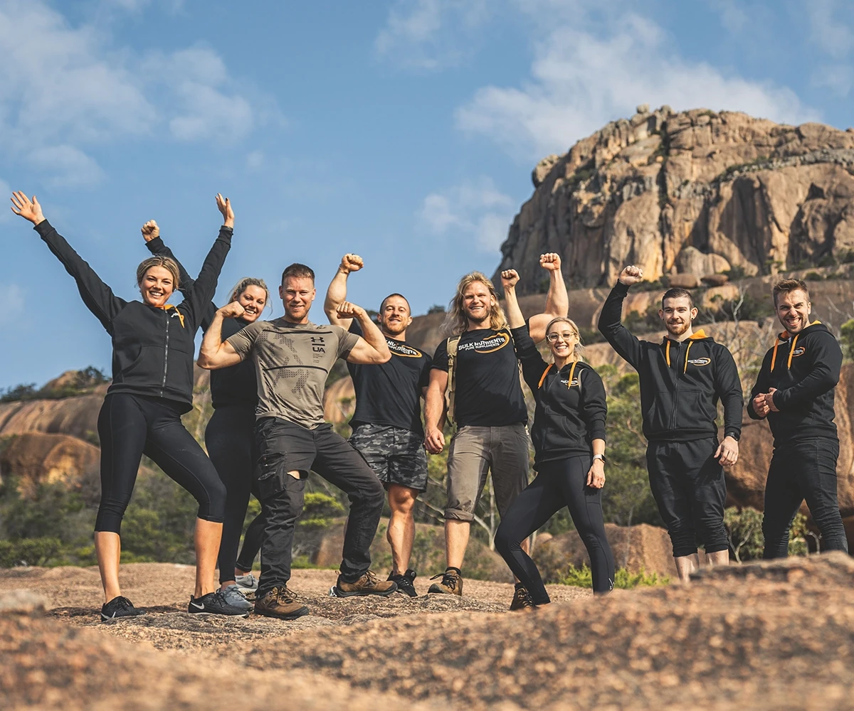 Bulk Nutrients' ambassador at freycinet national park.