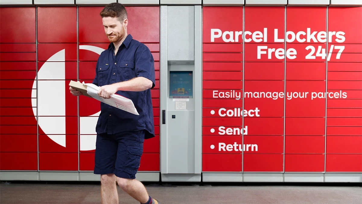 AusPost Parcel Locker Free 24/7 - Easily manage your parcels - Collect, Send, Return