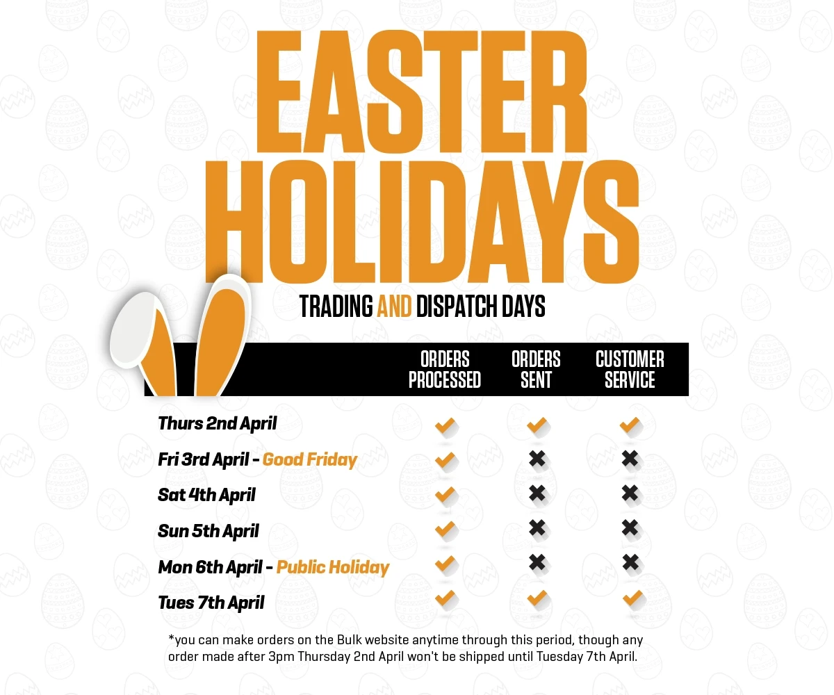 Easter Holiday Trading and Dispatch Days