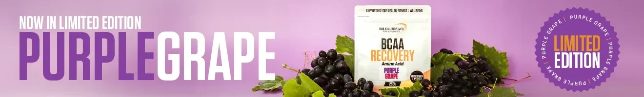 BCAA Recovery now in limited edition Purple Grape - Shop Now!