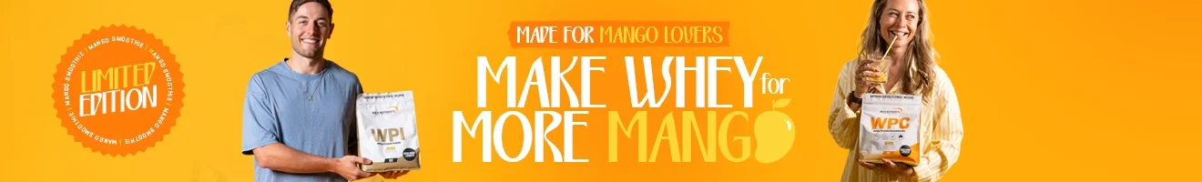 Limited Edition Mango Smoothie - Made for mango lovers, make whey for more mango!