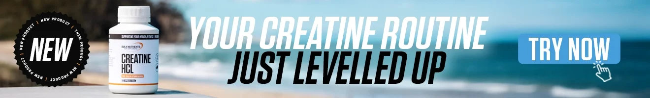 Creatine HCL Capsules - Your creatine routine just levelled up - Try now!