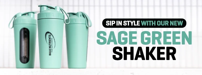 New Sage Green Shaker - Sip in style with our new sage green shaker