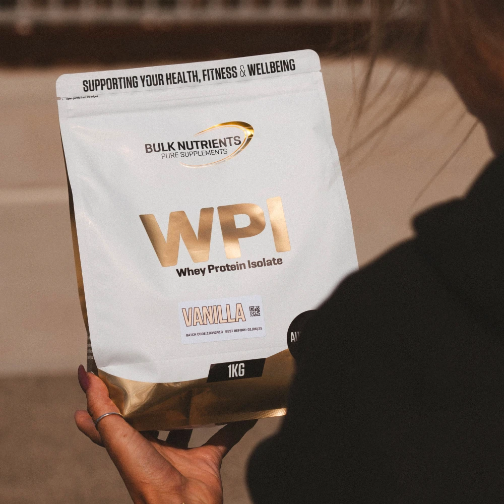 Sourced from grass-fed cows, Bulk Nutrients' WPI is rich in protein. Vanilla Flavour