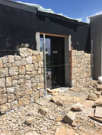 Stone Wall Construction