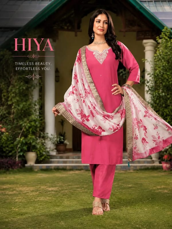 three piece  from Lj by Resham Textiles