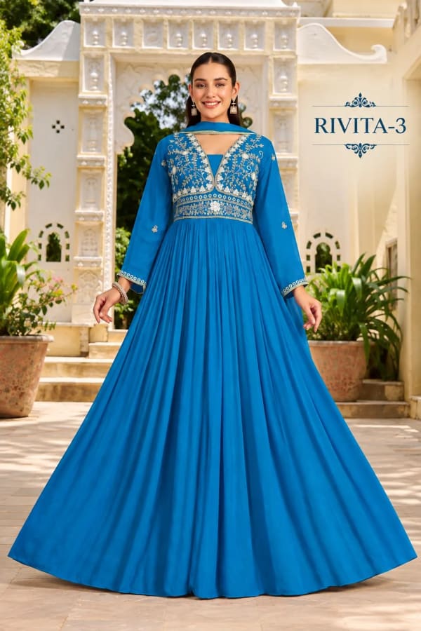 GOWN from Lj by Resham Textiles