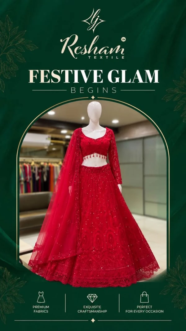 Resham Textiles Instagram post 1