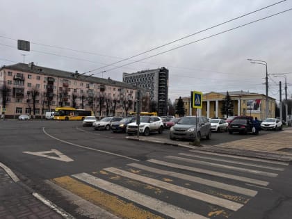 Начало работ по модернизации парковки в Ярославле
