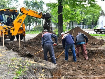 Благоустройство площади Труда близится к финалу