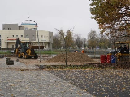 Власти назвали дату окончания благоустройства парка Победы в Брагино