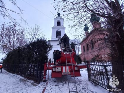 В Ярославле горел храм Вознесения Господня