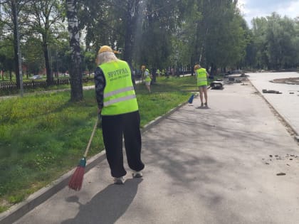 «ЯрОтряд» трудится на улицах Ярославля