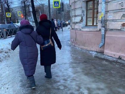 Ярославцы просят мэрию не чистить тротуары до льда