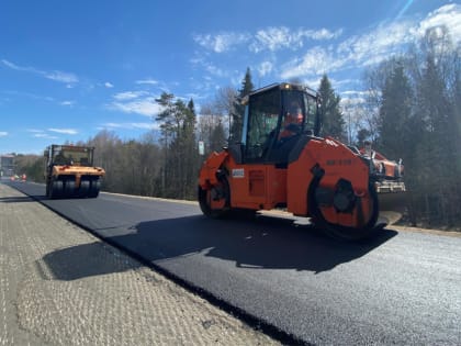 Укладку асфальта на трассе Углич – Ростов начали досрочно