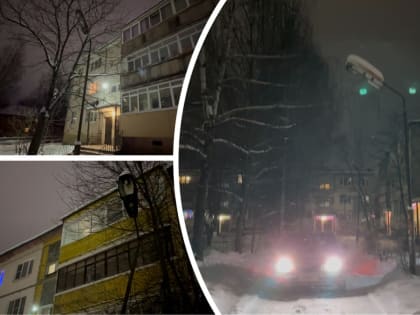 Жители Липовой горы пожаловались Путину на фонари из 80-х