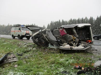 Два человека погибли в аварии под Ярославлем: видео с места ДТП