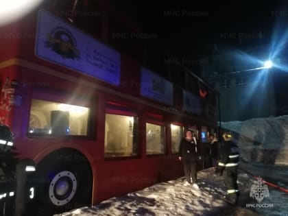 В Ярославле ночью горел паб