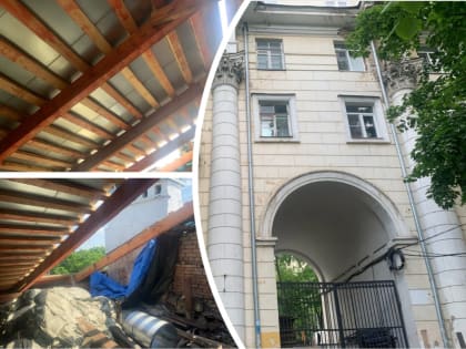В Ярославле заявили о замене кровли горевшей сталинки на 80 процентов