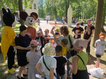 На фестивале «Золотое детство» прошла акция «Безопасное лето»