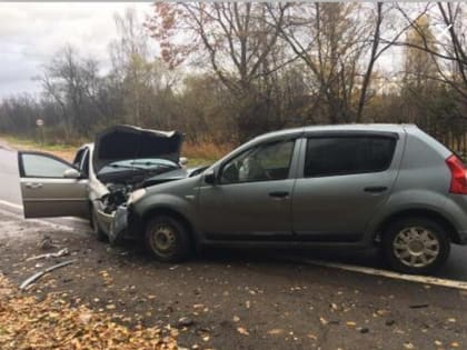 В ДТП в Рыбинском районе пострадали три человека