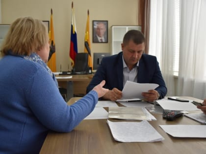 Село Городище: прием личный, а проблема общая