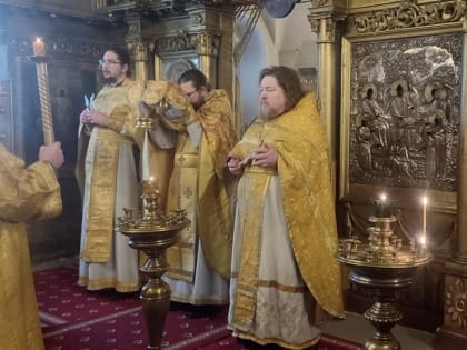 ПРЕСТОЛЬНЫЙ ПРАЗДНИК ВОСКРЕСЕНСКОГО ХРАМА С. ВЯТСКОЕ