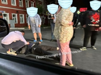 В Ярославле на Московском проспекте сбили байкера